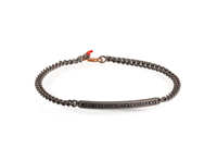 Bracelet Mano-J. Homme GROUMETTE in Titane Diamante MINBRT23BBARK